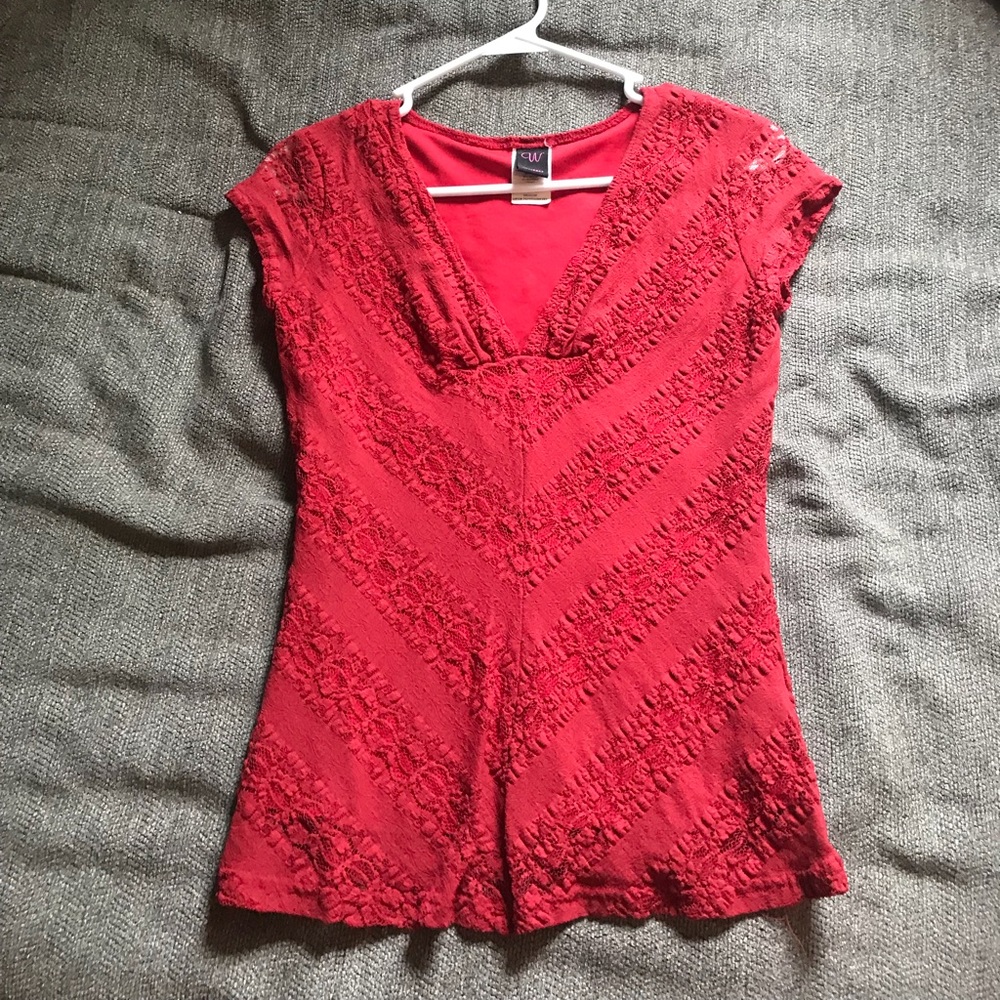Dressy tank.